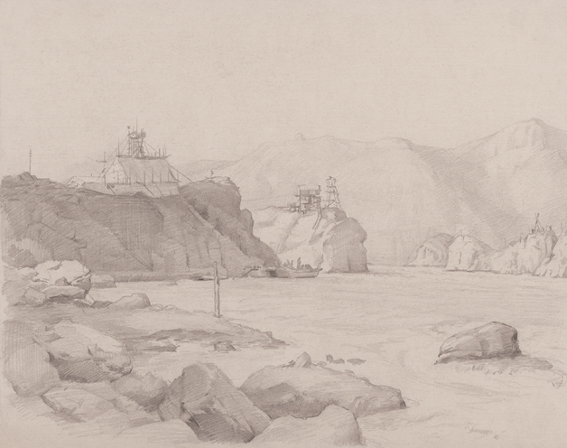 三门峡水库工地